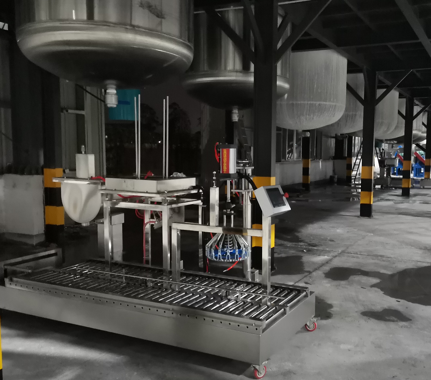 江門 廠房 膠粘劑生產線 罐裝及壓蓋機整套化工設備