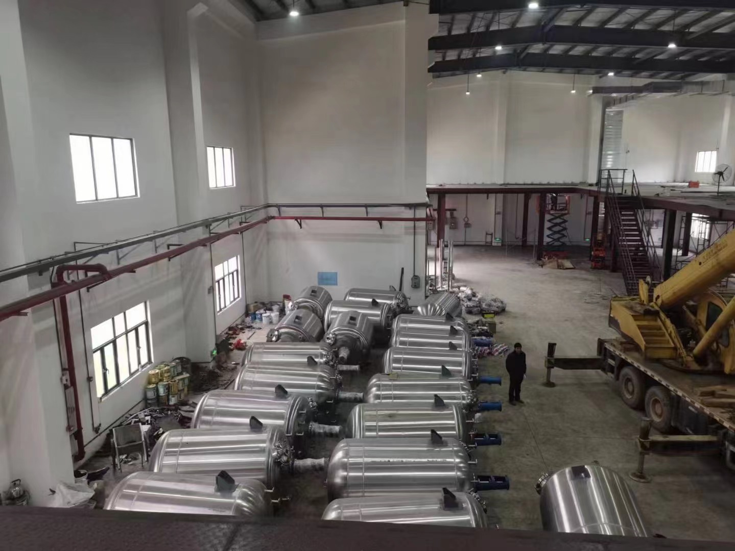 惠州市 農業(yè)醫(yī)藥科技有限公司 反應釜生產線 工程案例(圖4)