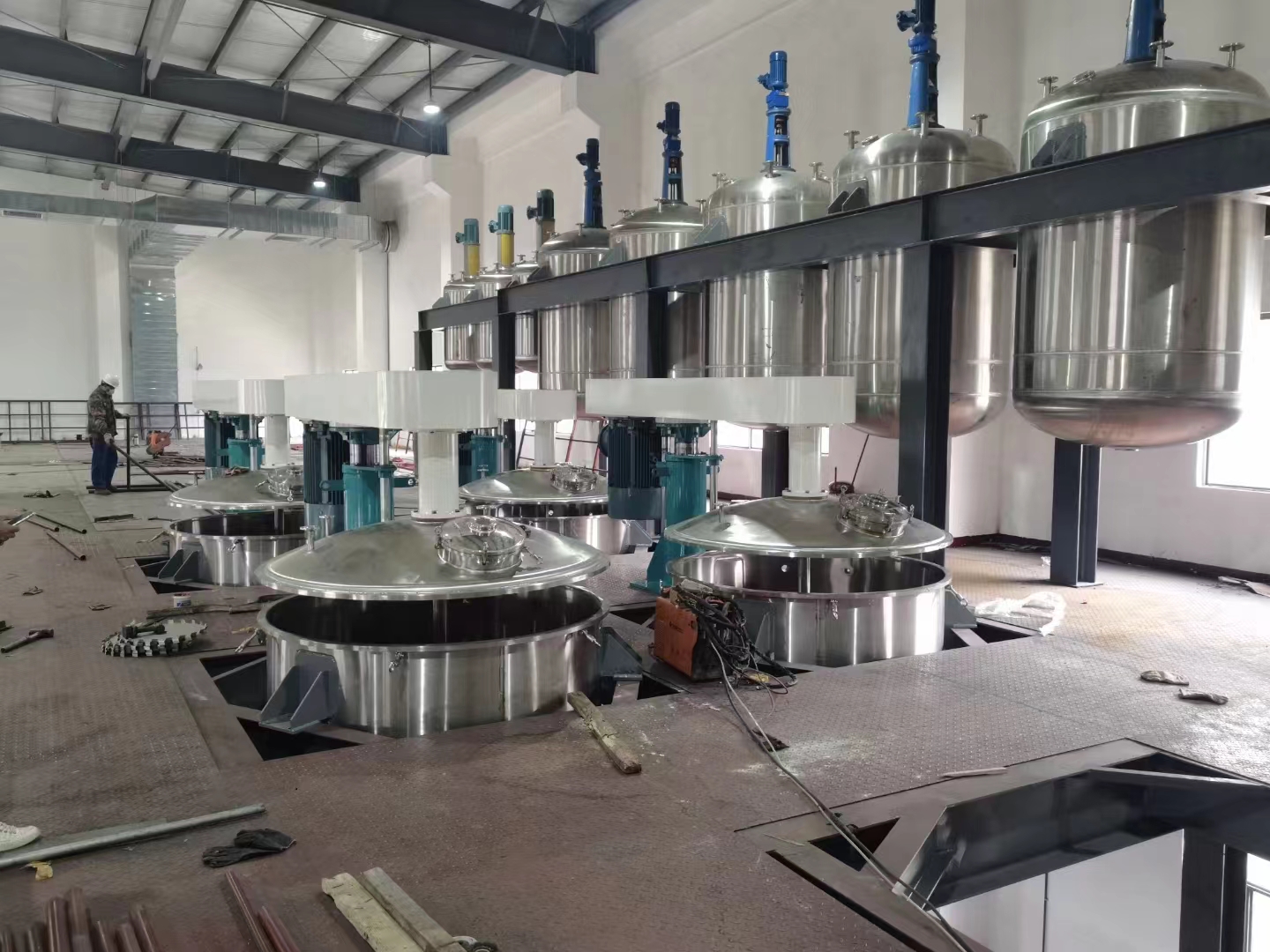 廣東肇慶 歌麗斯化學 環氧防腐漆生產平臺 工程案例(圖3)